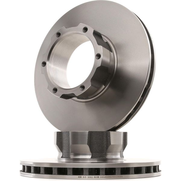 Ridex 82B0918 - Oe 668 421 01 12 Disco Freno, Asse Anteriore Per Vario-image