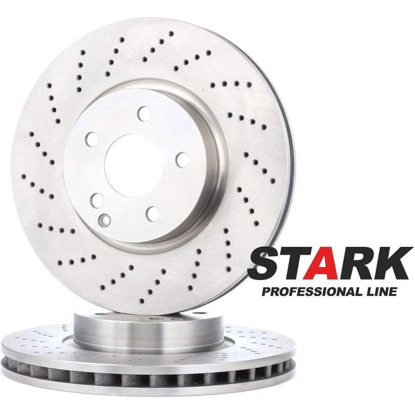 Stark SKBD-0022242 - Oe 4211112 Disco Freno, Asse Anteriore Per Classe E (S212), Classe E (C207), Classe E (A207), Classe E (W212), Classe C (S204), Classe C (C204), Classe C (W204)-image