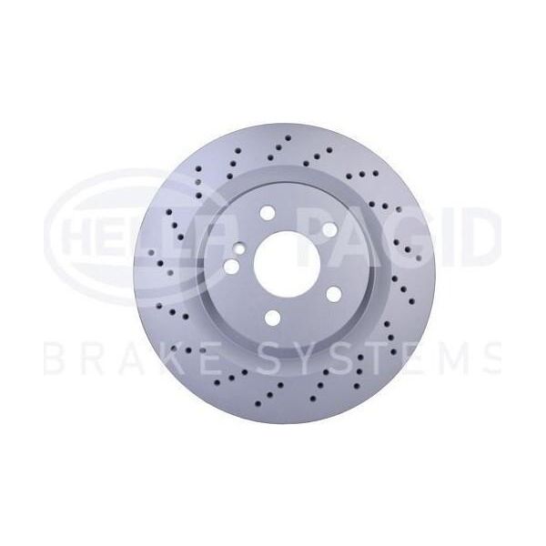Hella 8DD 355 126-401 - Oe 2114231012 Disco Freno Per Cls (C219), Classe E (W211), Classe E (S211), Classe S (C215)-image