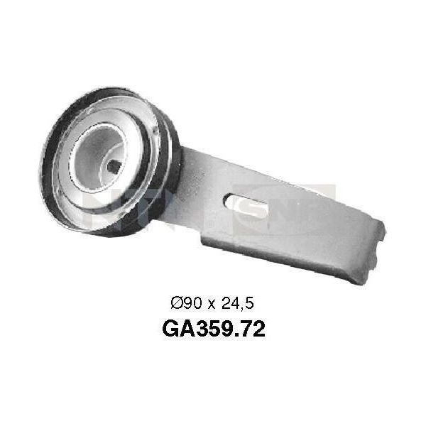 Snr GA359.72 - Oe 5751 18 Puleggia Tenditore, Cinghia A V Per Berlingo, Jumper, Xsara, Zx (N2), Ducato, Ulysse, Boxer, Expert (224), Expert (222), Partner (5, G), 306, 405 Ii, 406, 806 (221)-image