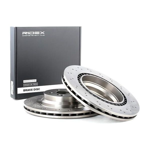 Ridex 82B1216 - Oe 2114231012 Disco Freno, Asse Posteriore Per Cls (C219), Classe E (W211), Classe E (S211), Classe S (C215)-image