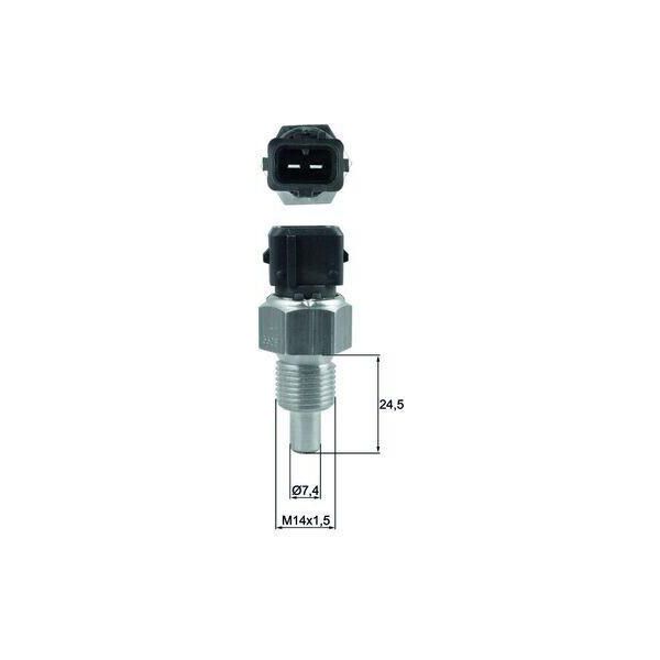 Mahle Tse 16 - Oe 1338 10 Sensore Della Temperatura Del Liquido Di Raffreddamento Per Berlingo, Jumpy (U6U), Jumpy (B), Saxo, Xsara, Zx (N2), Ducato, Scudo, Ulysse, 106 Ii, 306, Partner (5, G), 405 Ii, 406, Expert (224), Expert (222), Expert (223), 806 (221), Boxer-image