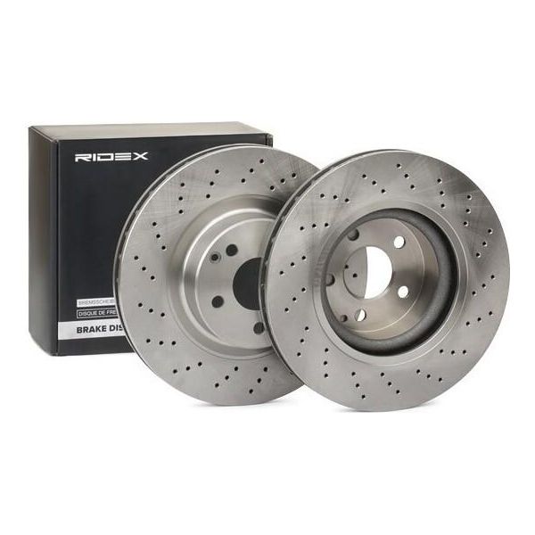Ridex 82B0332 - Oe 220 421 08 12 Disco Freno Per Classe S (W220), Classe S (C215)-image