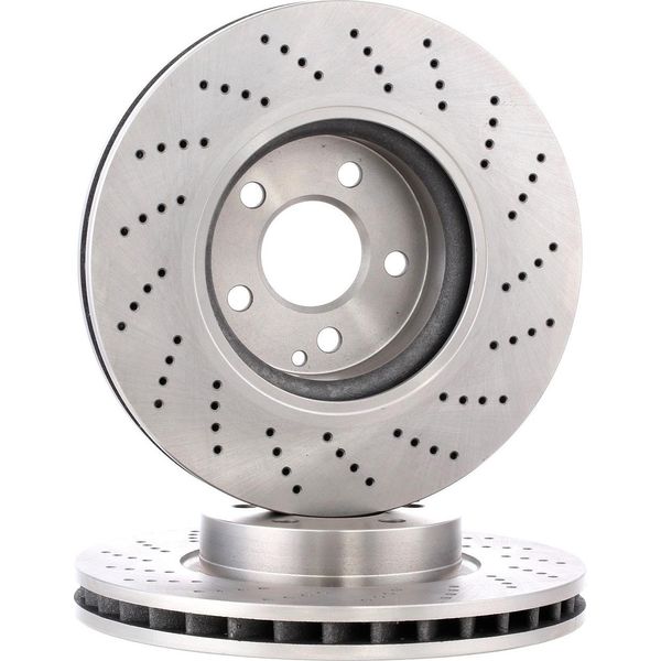 Ridex 82B0512 - Oe 4211112 Disco Freno, Asse Anteriore Per Classe C (W204), Classe C (C204), Classe C (S204), Classe E (W212), Classe E (A207), Classe E (C207), Classe E (S212)-image
