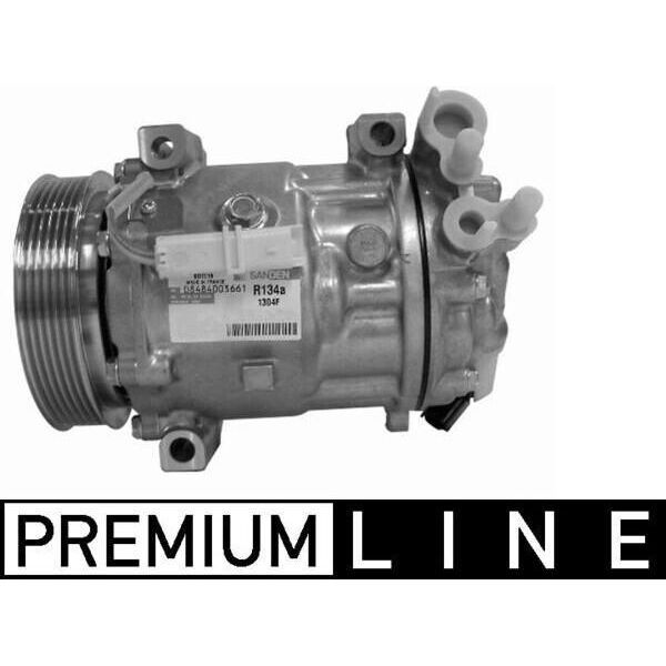 Mahle Acp 1256 000P - Oe 6453 Pq Klimakompressor FüR C5 Ii (Rc), C5 Ii (Re), C5 Iii (Rd), C5 Iii (Rw), C5 (Re), 407, 407 Sw (6D, 6E), 607 (9D, 9U)-image