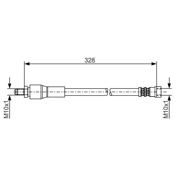 Bosch 1 987 481 001 - Oe A 639 428 04 35 Bloccatore Per Viano (W639), Vito (W639)-image