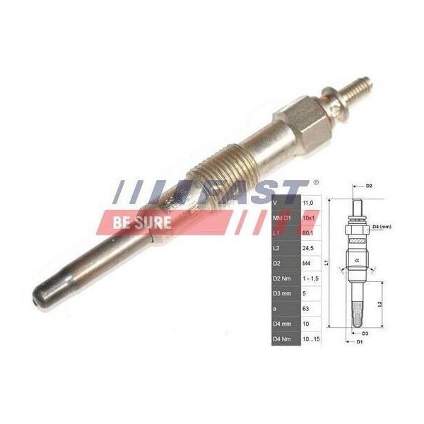 Fast FT82727 - Candeletta Oe 5962 2Y Per Saxo, Xsara, 106 Ii-image