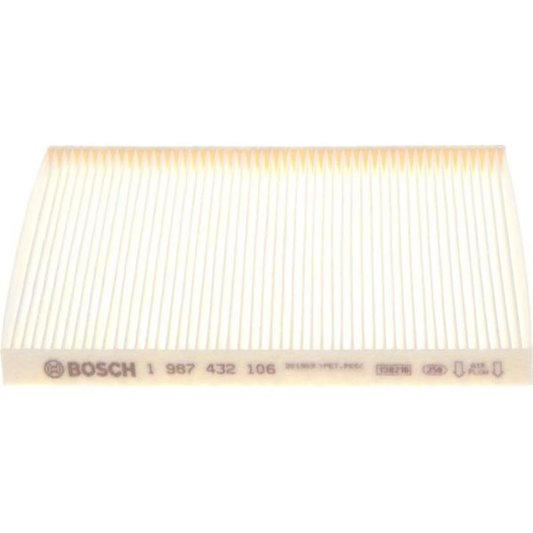 Bosch 1 987 432 106 - Filtro Aria Abitacolo Oe K6001073265 Per 500 (312), Panda, Ka (RU8)-image
