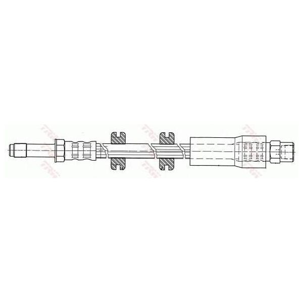 Trw PHB446 - Oe 638 428 02 35 Tubo Freno Per Sprinter (W904), Classe V (638/2), Vito (W638)-image