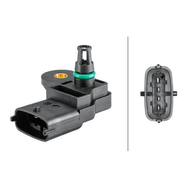 Hella 6PP 358 152-191 - Oe 93342430 Sensore Di Pressione Di Sovralimentazione Per Ducato-image