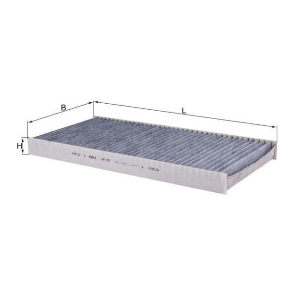 Mahle Lak 252 - Oe 1698300118 Filtro Aria Abitacolo Per Classe A (W169), Classe B (W245)-image