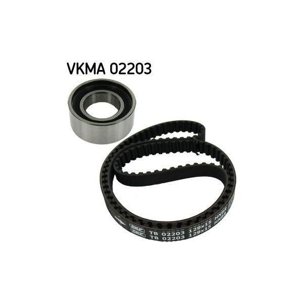 Skf Vkma 02203 - Oe 0818 21 Zahnriemensatz FüR Doblo, Palio, Panda, Punto, Siena, Strada-image