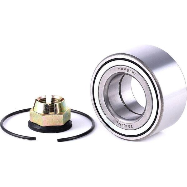 Maxgear 33-0302 - Oe 46423869 Radlagersatz, Vorderachse FüR Logan, Sandero, Clio I, Clio Ii, Kangoo (Kc), Kangoo (Kw), Kangoo (Fc), Laguna I, Logan I, Logan Ii, Megane I, Megane Scenic, Rapid, Sandero I (Bs), Scenic I, Thalia I (Lb), Thalia Ii (Lu), Thalia Iii (L8)-image