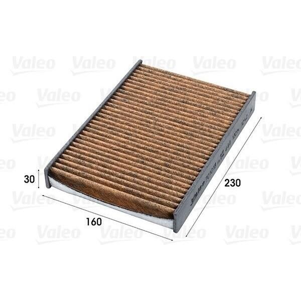 Valeo 701018 - Filtro Aria Abitacolo Oe 7711228912 Per Logan, Clio Ii, Kangoo (Kc), Kangoo (Fc), Megane I, Thalia I (Lb), Thalia Ii (Lu)-image