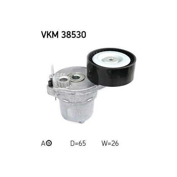 Skf Vkm 38530 Puleggia Tendicinghia, Cinghia Trapezoidale Dentata Oe A2742001670 Compatibile Con Classe E, Glc, Classe C, Classe Glk, Slc, Slk-image