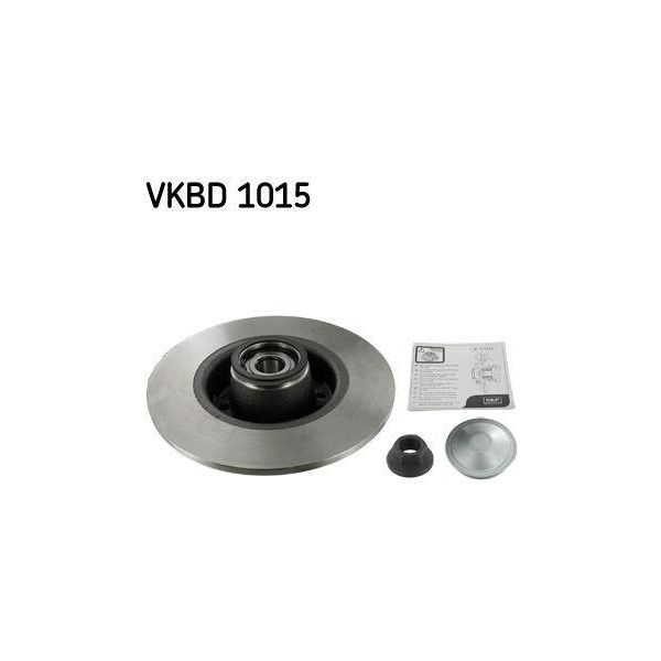 Skf Vkbd 1015 - Oe 43 20 053 38R Disco Freno Per Sandero, Clio Iii, Megane Ii, Modus (F/JP0), Twingo Ii (CN0), Wind (E4M)-image