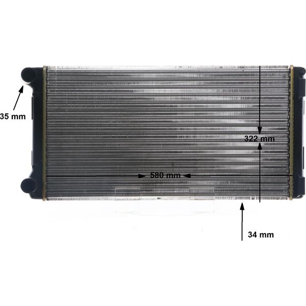 Mahle Cr 125 000S - Radiatore Oe 46776301, Raffreddamento Motore Per Punto-image