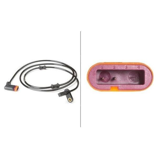 Hella 6PU 010 039-731 - Sensore Abs Oe 211 540 12 17 Per Cls (C219), Classe E (W211), Classe E (VF211), Classe E (S211)-image