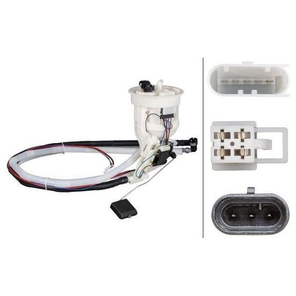Hella 8TF 358 146-431 - Oe 211 470 15 41 Pompa Carburante Per Cls (C219), Classe E (W211), Classe E (S211)-image