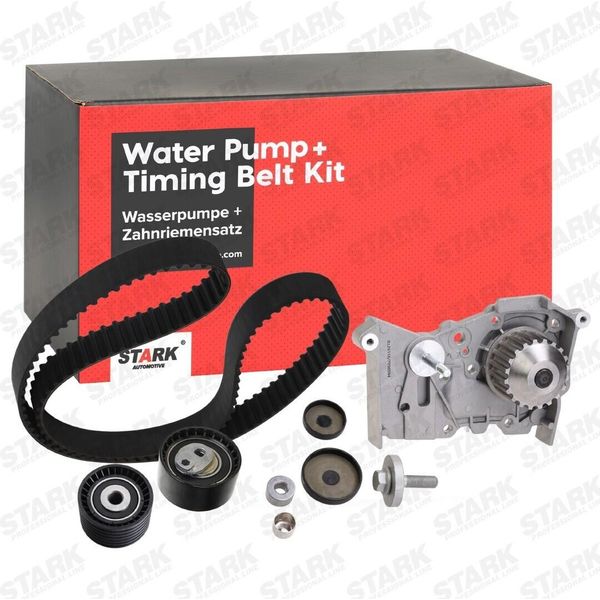 Stark SKWPT-0750023 - Oe 13 07 002 38R Wasserpumpe + Zahnriemensatz FüR Clio Iii, Fluence (L3), Grand Scenic Ii (Jm), Grand Scenic Iii (Jz), Laguna Ii, Laguna Iii, Megane Cc, Megane Ii, Megane Iii, Modus (F/JP0), Scenic Ii, Scenic Iii, Twingo Ii (CN0), Wind (E4M)-image