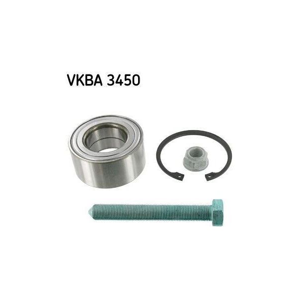 Skf Vkba 3450 - Set Di Cuscinetti Ruota Oe 1 001 719 Per Galaxy (Wgr), Alhambra (7V), Sharan (7M)-image