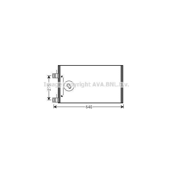 Prasco RTA5444 - Condensatore Aria Condizionata Oe 4155000054 Per Citan (W415), Kangoo (Fw), Kangoo (Kw)-image