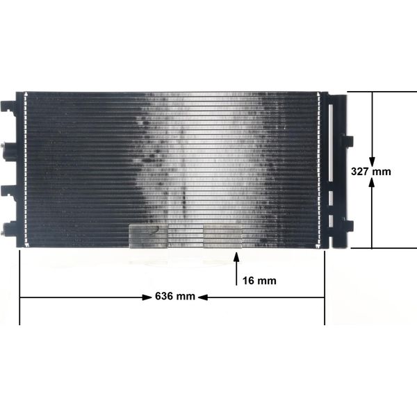 Mahle Ac 724 000S - Oe 921008028R Condensatore Aria Condizionata Con Essiccatore Per Duster-image