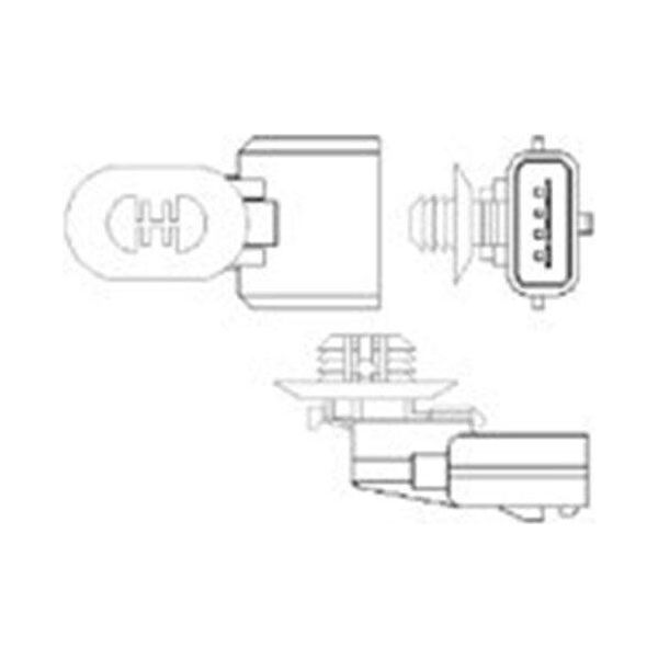 Magneti Marelli 466016355109 - Sonda Lambda Oe 8200650085 Per Sandero, Duster, Clio Iii, Fluence (L3), Grand Scenic Iii (Jz), Kangoo (Fw), Latitude (L70), Megane Cc, Megane Ii, Megane Iii, Scenic Iii, Twingo Ii (CN0), Wind (E4M)-image