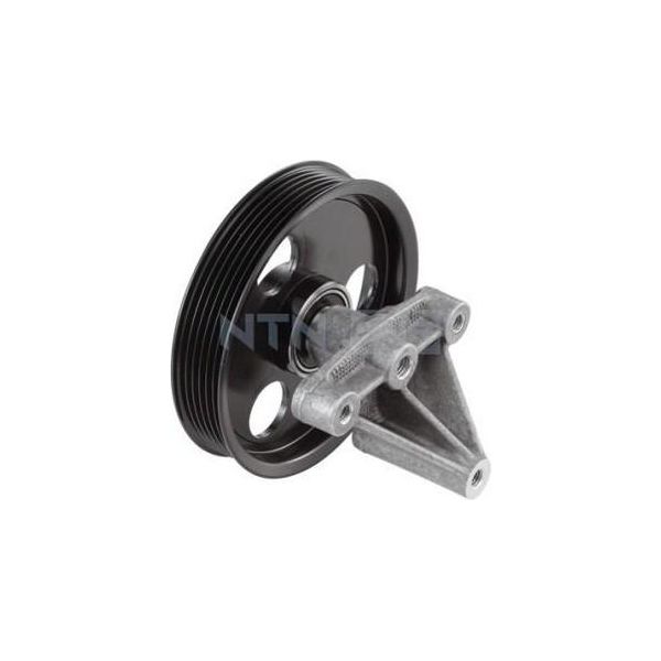 Snr GA355.18 - Oe 8200641468 Umlenkrolle, Keilrippenriemen Per Logan, Micra Iii (K12), Note (E11, NE11), Clio Ii, Clio Iii, Grand Scenic Ii (Jm), Kangoo (Kc), Kangoo (Kw), Kangoo (Fc), Kangoo (Fw), Logan I, Megane Ii, Modus (F/JP0), Scenic Ii, Thalia I (Lb)-image