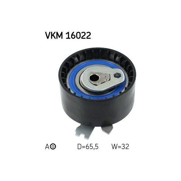 Skf Vkm 16022 Tendicinghia, Cinghia Dentata Oe 130703001R Compatibile Con Duster, Logan, Sandero, Kubistar, Clio, Fluence, Kangoo, Laguna, Megane, Modus, Scenic, Thalia-image
