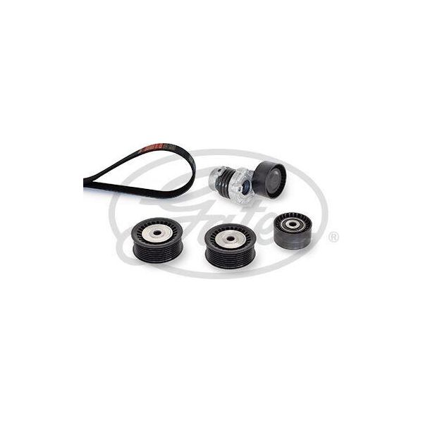 Gates K027PK1600 - Kit Di Ricambio Oe 117207646R Per Dokker, Duster, Lodgy, Logan, Sandero, Juke (F15), Qashqai Ii (J11), Captur I (H5, J5), Clio Iv, Kangoo (Kw), Kangoo (Fw)-image