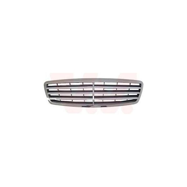 Van Wezel 3033514 Griglia Radiatore Griglia Anteriore Adatta Per MERCEDES-BENZ Classe C Berlina (W203) Grigio-image