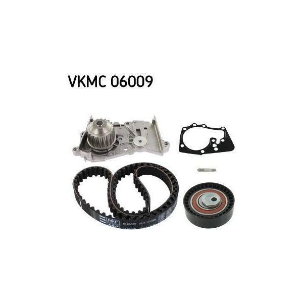 Skf Vkmc 06009 - Oe 21 01 007 53R Pompa Dell'acqua + Zahnriemensatz FüR Dokker, Lodgy, Logan, Sandero, Kangoo (Kw), Kangoo (Fw), Logan I, Logan Ii, Sandero I (Bs)-image