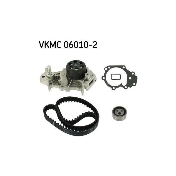 Skf Vkmc 06010-2 - Oe 12309 00Q0D Pompa Dell'acqua + Zahnriemensensatz FüR Twingo Ii (CN0)-image