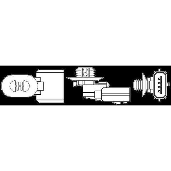Magneti Marelli 466016355071 - Sonda Lambda Oe 8200632270 Per Logan, Sandero, Clio Ii, Clio Iii, Kangoo (Kc), Kangoo (Fc), Modus (F/JP0), Thalia I (Lb), Twingo Ii (CN0)-image