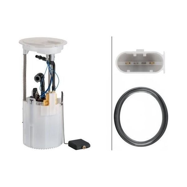 Hella 8TF 358 146-101 - Oe 169 470 12 94 Pompa Carburante Per Classe A (W169), Classe B (W245)-image
