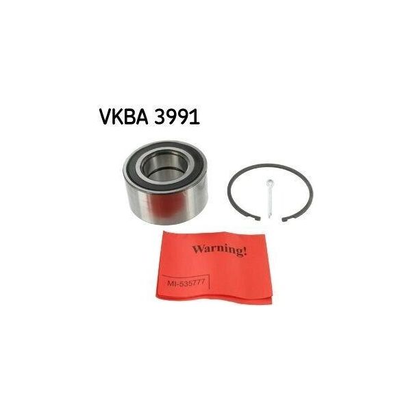 Skf Vkba 3991 - Oe 40210 1HA1A Set Di Cuscinetti Ruota Per Micra Iii (K12), Micra Iv (K13), Note (E12)-image