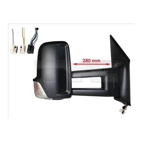 Tyc 321-0173 - Oe A9108108602 Specchio Esterno, Destro Per Esprinter (B907, B910), Sprinter (W907, W910), Sprinter (W907), Sprinter (W910)-image