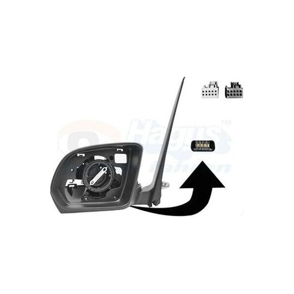 Van Wezel 3082827 - Oe 4478110600 Specchio Esterno, Sinistro Per Classe V (W447), Vito (W447)-image