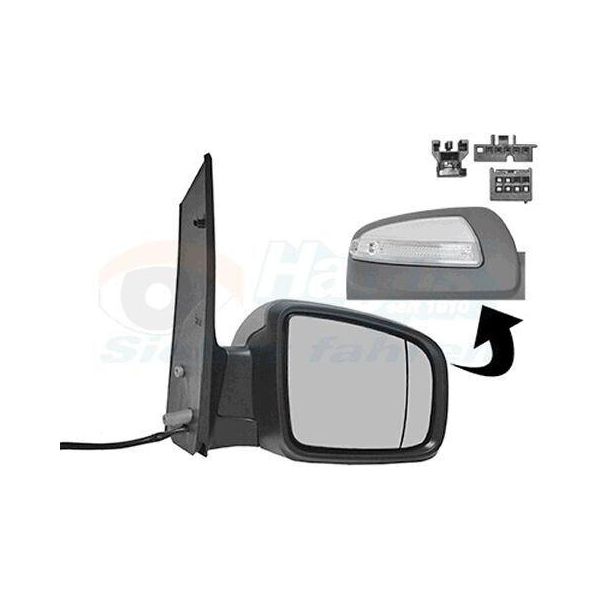 Van Wezel 3081826 - Oe 8102876 Specchio Esterno Destro Per Viano (W639)-image