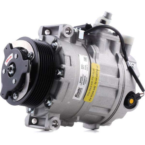 Nissens 89090 Compressore Climatizzatore Oe 0002306411 Compatibile Con Classe C, Clk, Cls, Classe E, Classe G, Classe Gl, Classe M, Classe R, Classe S, Sl, Sprinter, Viano-image