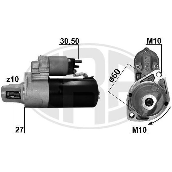 Era 221043 - Motorino Di Avviamento Oe 906 99 01 Per Sprinter (W906), Classe C (W204), Classe C (S204), Cls (C218), Cls (X218), Classe E (W212), Classe E (W213), Sprinter (W907, W910), Sprinter (W907), Classe E (S213), Classe E (A207), Classe E (A238), Classe E (C207), Classe E (C238), Classe E (S212), Classe G (W463), Glc (X253), Glc (C253), Classe Glk (X204), Classe S (W221), Classe S (W222), Cl-image
