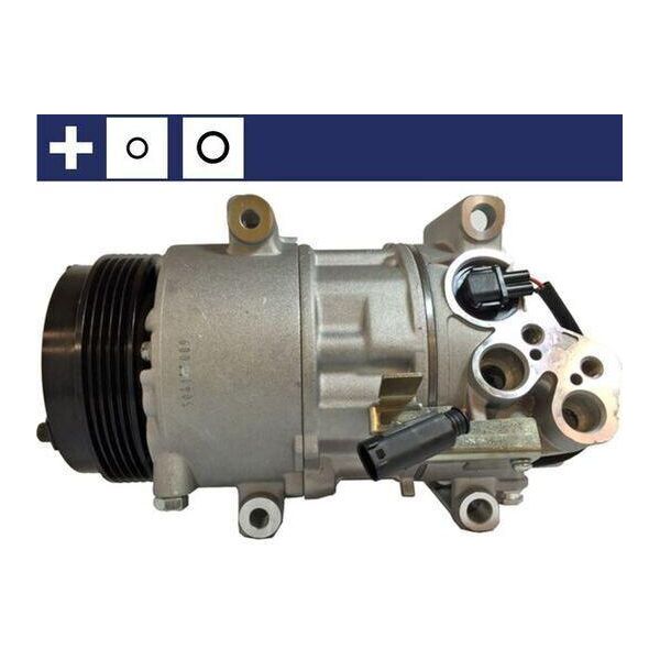 Mahle Acp 825 000S - Oe 12303511 Compressore Aria Condizionata Per Classe B (W245), Classe A (W169)-image