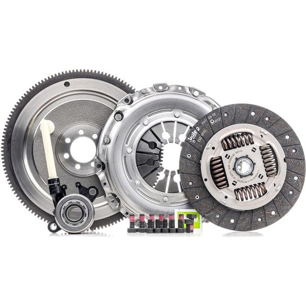 Valeo 845077 Kit Frizione Oe 123003948R Compatibile Con Duster, Lodgy, Citan, Cube, Juke, Note, NV200, Pulsar, Qashqai, Tiida, Captur, Clio, Fluence, Scenic, Kadjar, Kangoo, Laguna, Latitude, Megane, Modus, Talisman-image
