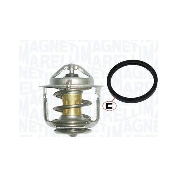 Magneti Marelli 352317003350 - Termostato Liquido Di Raffreddamento Oe 21200 69T06 Per Almera I (N15), Almera Ii (N16), Almera Tino (V10), Primera (P10), Primera (P11), Primera (P12), Primera (W10)-image