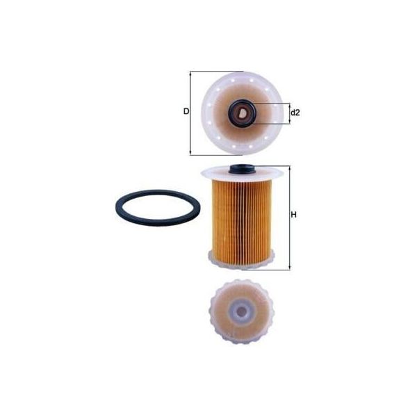 Mahle Kx 183D - Oe 9112191 Kraftstofffilter FüR Primastar (X83), Movano (X70), Vivaro (J7), Vivaro (F7), Vivaro A (E7), Vivaro A (X83), Trafic Ii (Jl), Trafic Ii (Fl), Trafic Ii (El)-image