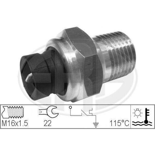 Era 330156 - Oe 4141538 KüHlmitteltemperatursensor FüR Palio, Panda, Punto, Siena, Strada, Uno-image