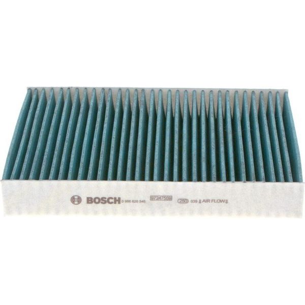 Bosch 0 986 628 546 - Filtro Aria Abitacolo Oe 27277 4BU0A Per Qashqai Ii (J11), X-Trail (T32), Espace V (Jr), Grand Scenic Iv (R9), Kadjar (Ha, Hl), Megane Iv, Scenic Iv, Talisman-image