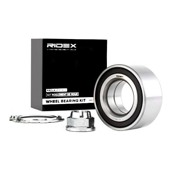 Ridex 654W0127 - Set Di Cuscinetti Ruota Oe 93161059, Asse Anteriore Per Primastar (X83), Vivaro (J7), Vivaro (F7), Vivaro A (E7), Vivaro A (X83), Espace Iv (Jk), Megane Ii, Trafic Ii (Jl), Trafic Ii (Fl), Trafic Ii (El), Vel Satis (BJ0)-image