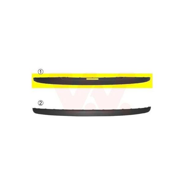 Van Wezel 1620550 - Oe 0735271637 Striscia Di Rivestimento, Paraurti Posteriore, Per Punto-image